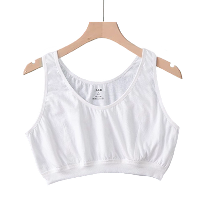 AB内衣中老年纯棉套头背心式文胸大码宽松全棉老年人奶奶胸罩S902