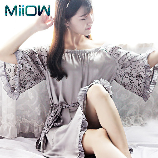 MiiOW 猫人 100%桑蚕丝睡裙 优惠券折后¥99包邮(¥219-120)多色多款可选 MiiOW 猫人 100%桑蚕丝睡裙 优惠券折后¥99包邮(¥219-120)多色多款可选