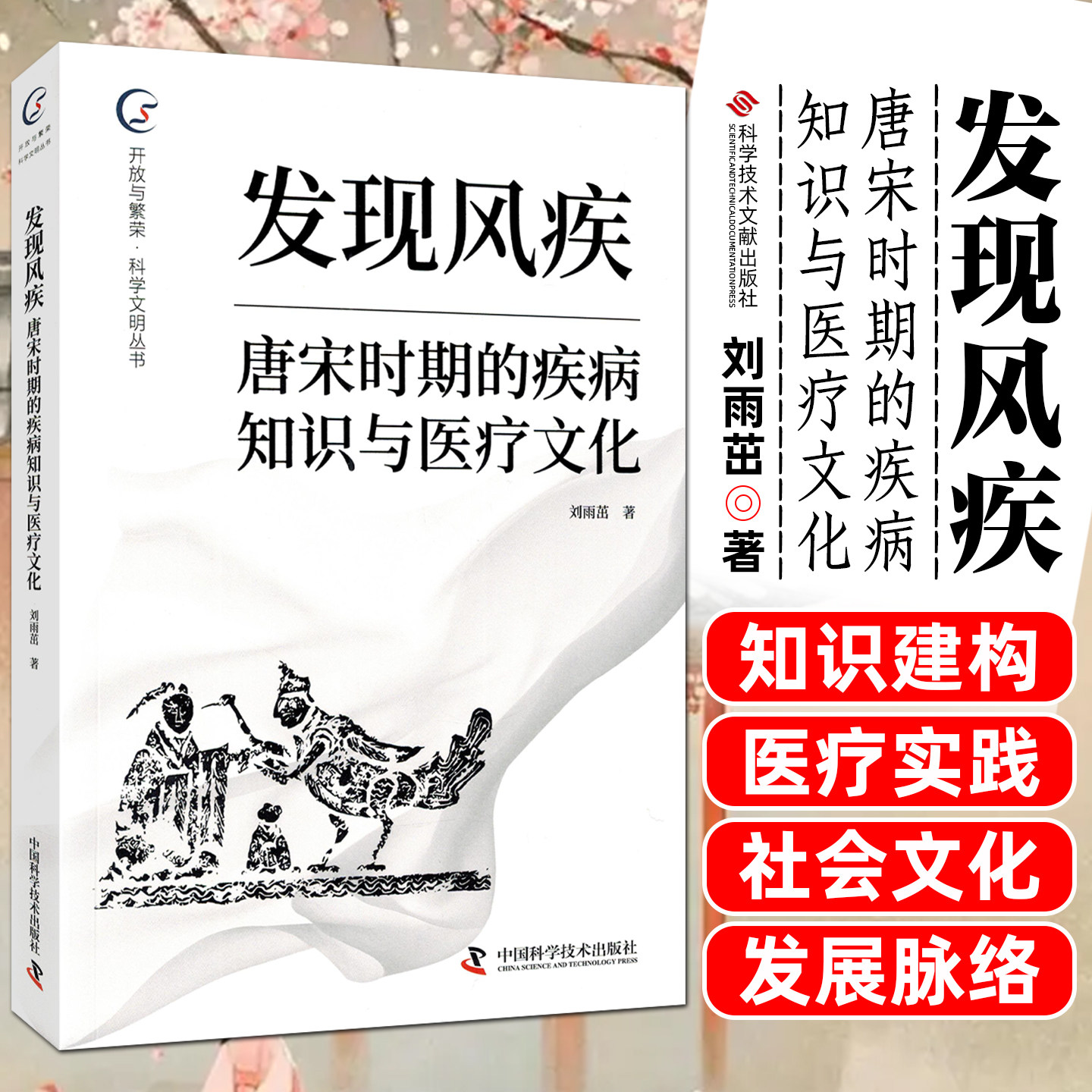 发现风疾：唐宋时期的疾病知识与医疗文化刘雨茁中国科学技术出版社9787523618325