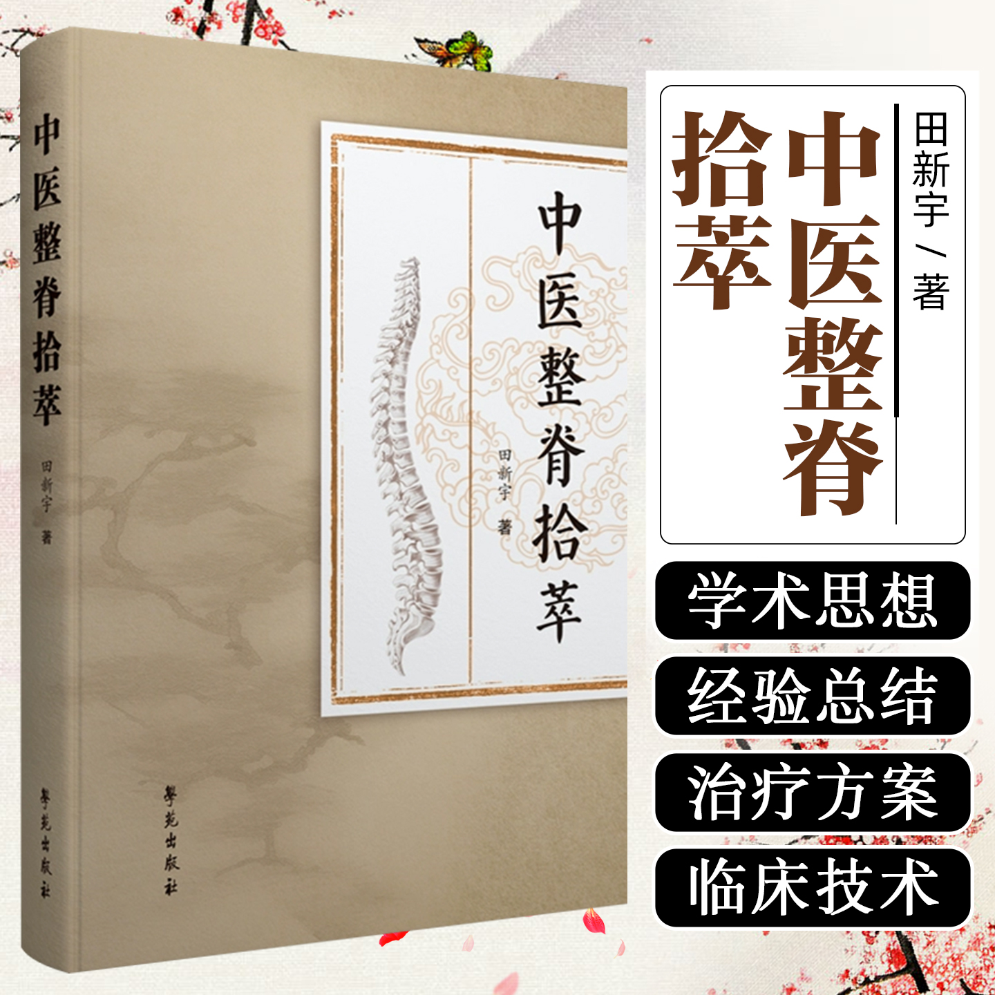 中医整脊拾萃 田新宇 跟师学习经验总结 临床治疗方案与技术 学苑出版社9787507771121