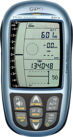 我在飞Flytec 6015 Flight Instruments 滑翔伞三角翼高度表 GPS