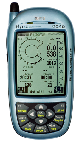 我在飞Flytec 6040 Flight Instruments 滑翔伞三角翼高度表 GPS