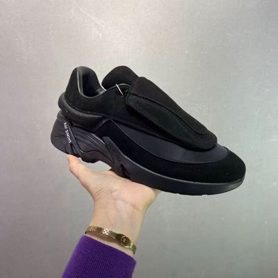 RAF SIMONS Antei 舒适百搭低帮先锋厚底生活休闲鞋男女黑白色鞋