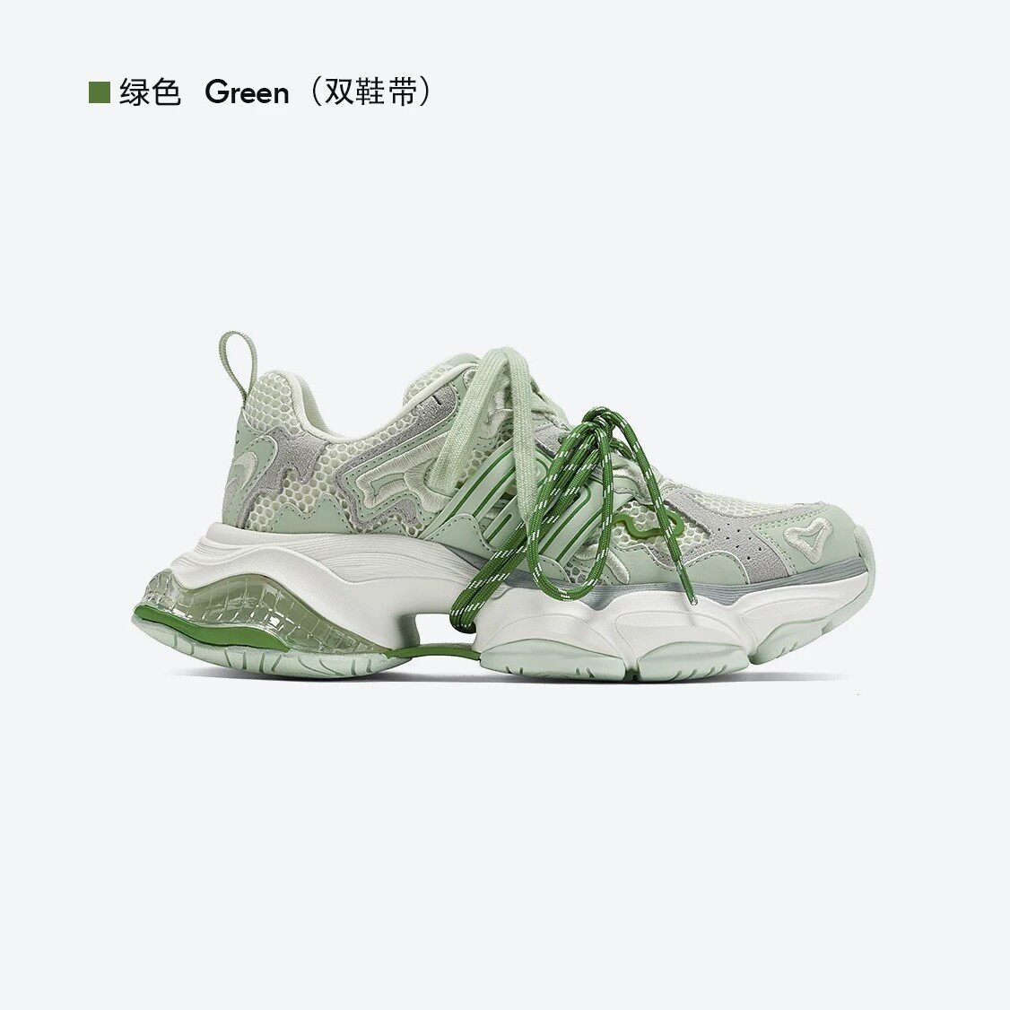 高版GGCC潮流捆绑脏脏增高老爹鞋女款2025秋季新款设计感运动休闲