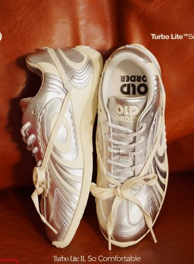 OLDORDER-涡轮Lite-芭蕾黑薄底德训鞋2025年秋冬新款复古休闲鞋女