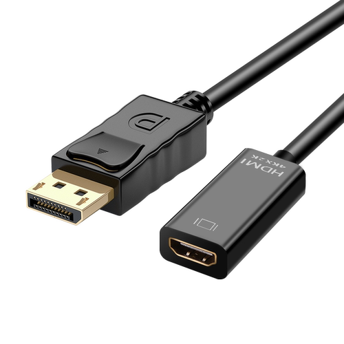 dp转hdmi连接线4k高清转换器电脑主机笔记本显卡外接显示器电视