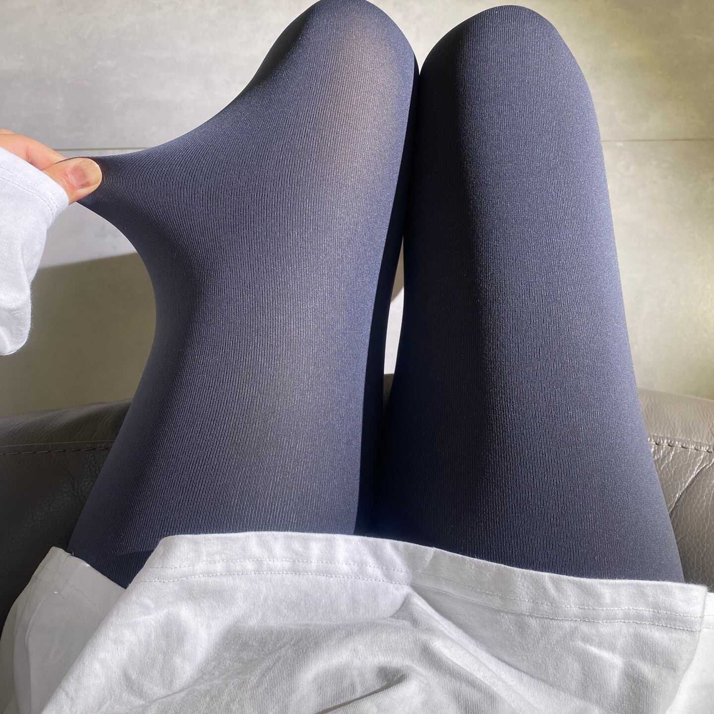 加大120D显瘦无缝裆厚黑款保暖黑丝打底连裤袜九分打底裤男女士丝