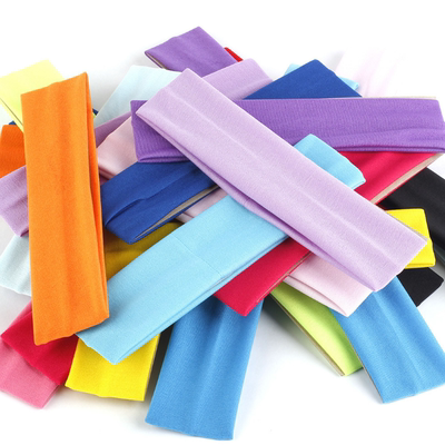 儿童运动发带男孩女孩篮球潮百搭街舞时尚表演幼儿园学生纯色头带