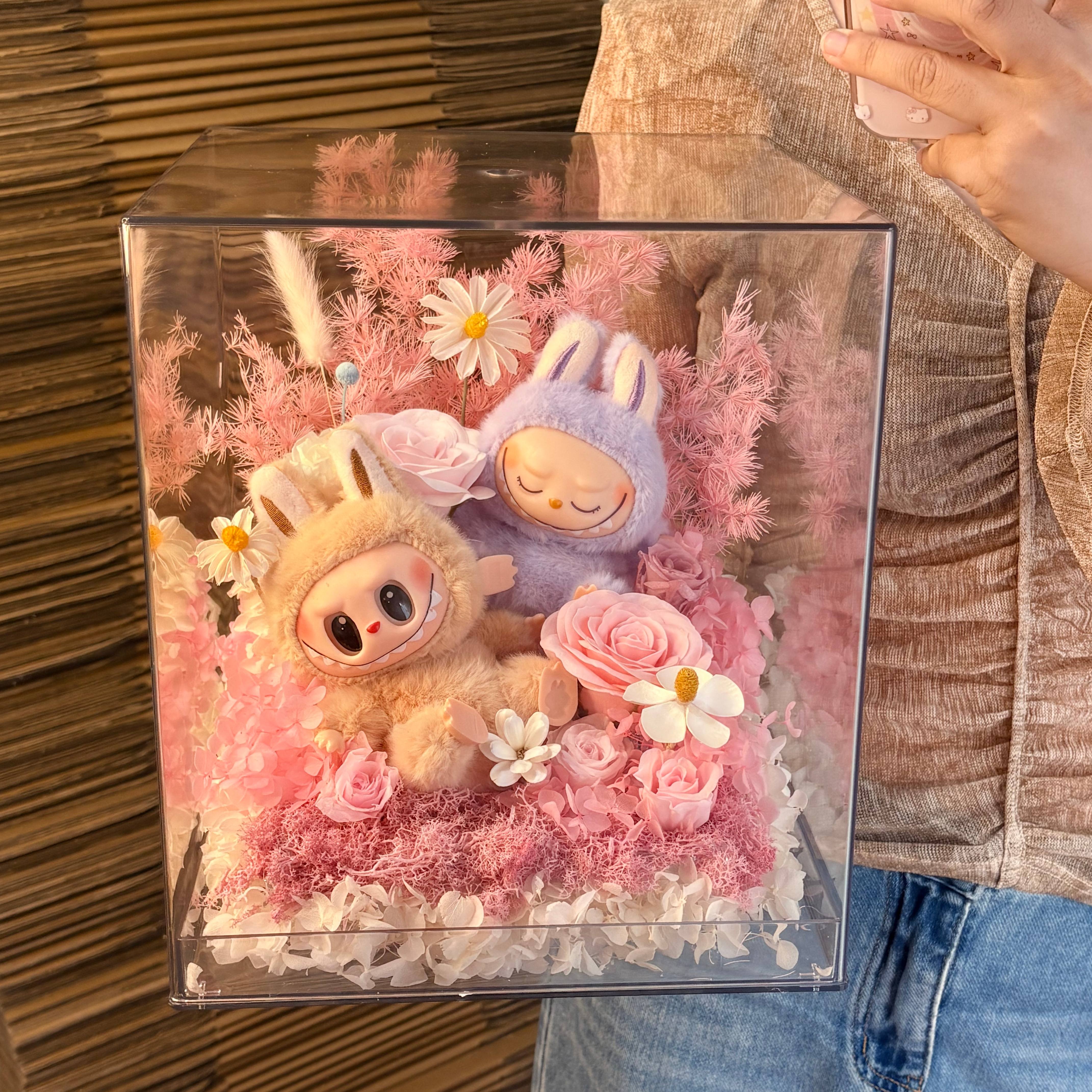 高级感永生花盒,成品发货直接送