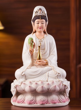 面相极好德化陶瓷观音高端珍藏版