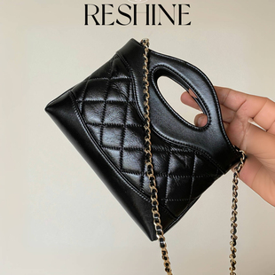 mini 24Ss 24C 31bag 迷你链条包菱格链条斜挎单肩手提女包 nano