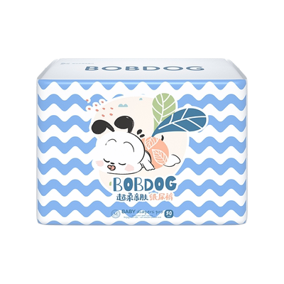 巴布豆亲肤婴幼儿透气尿不湿