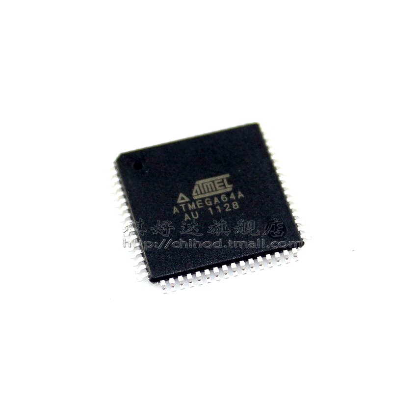 atmega64a-au qfp-64 8位微控制器 64k闪存 单片机