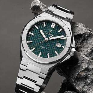 腕表正品 高端防水夜光钢表潜水表 全自动机械表男士 卡迪森手表男款
