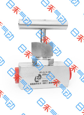 依格流体NV-G1/4-G3/8/G3/4-G1NPT-M/F-6-8-15L-SS-SL针阀NV-G1/2