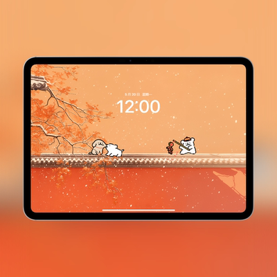 310张线条小狗壁纸打包合集 iphone手机电脑ipad平板高清无损壁纸