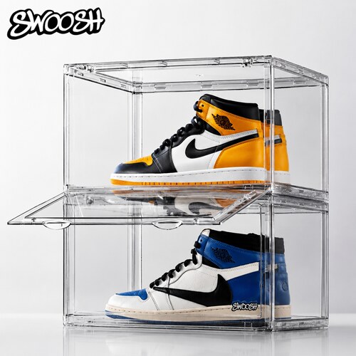 SWOOSH鞋盒全透明亚克力aj