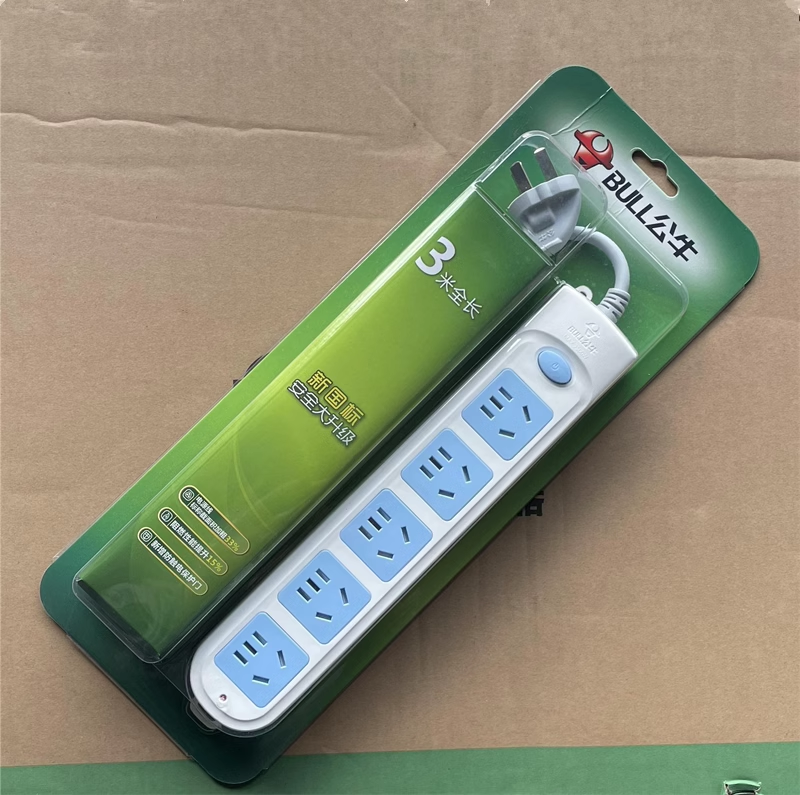 公牛五孔5插位带开关接线板