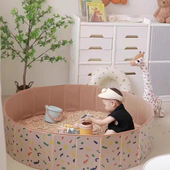 儿童室内充气圆形游泳池戏水玩具多功能家用大号折叠海洋球游戏池