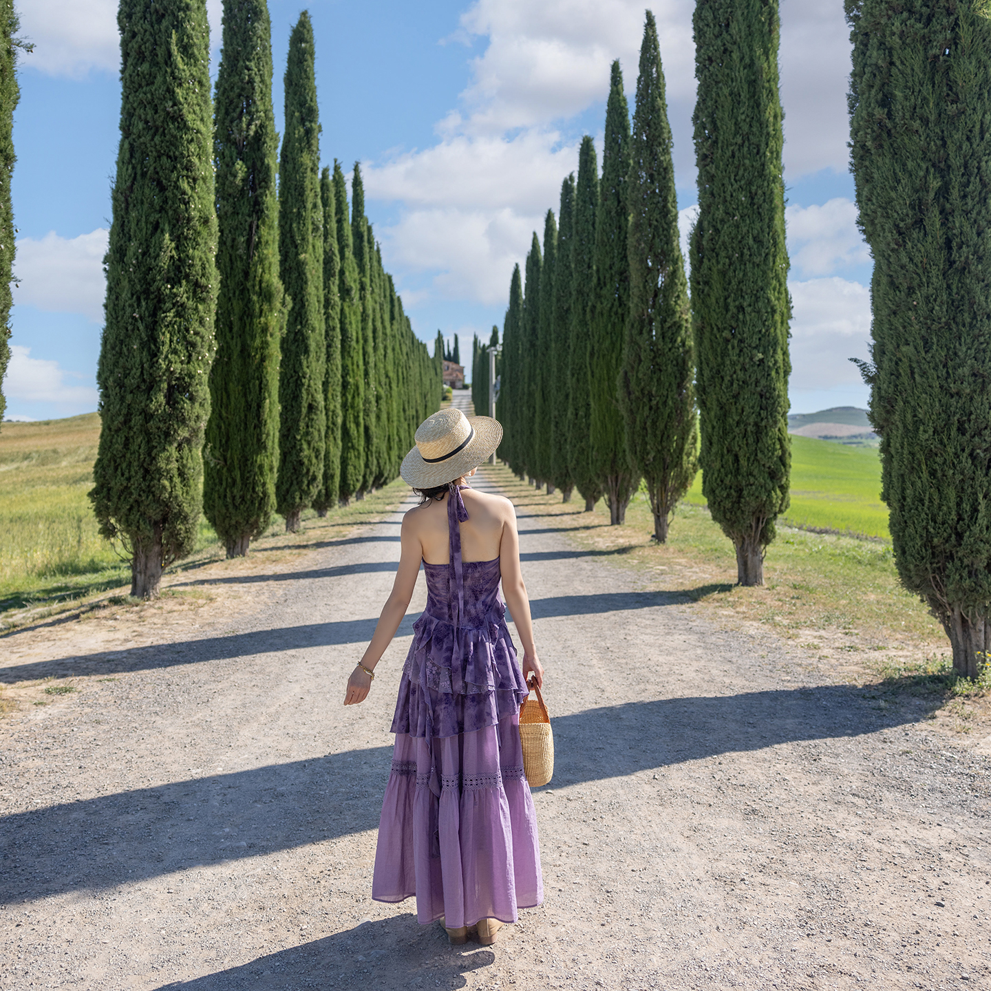 波西米亚蕾丝飘带短裙