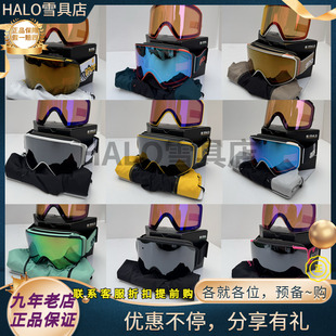 W25新款正品BURTON/伯顿雪镜ANON M4S亚洲版双镜片磁吸雪镜黑武士