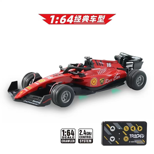 方程赛车特斯拉大脚怪合金迷你遥控车越野汽车桌面rc小型男孩玩具