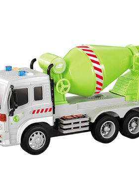 绿色翻斗车大号男孩儿童玩具挖掘机工程车水泥搅拌车运输货车油罐
