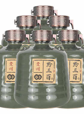 陶瓷坛贵州白酒黔三百酱香酒53度