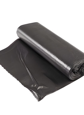 垃圾袋加长加厚黑色大号商用电梯口长桶长筒圆筒长袋子厨房垃圾袋