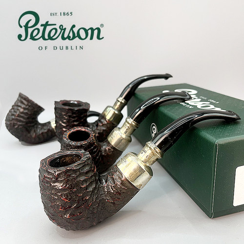 Peterson彼得森烟斗双银龙高端