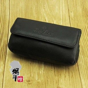 烟包 大班big 烟斗包 纯羊皮 真皮2斗包双斗包烟丝包手工烟斗 ben