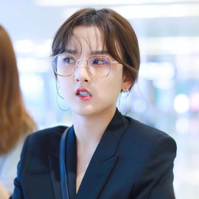 宋祖儿同款近视眼镜女韩版潮网红款眼镜框有度数可配素颜平光镜男