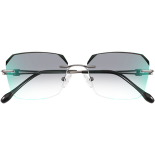 切边无边框近视眼镜女韩版潮素颜神器超轻纯欲有度数可配眼睛平光