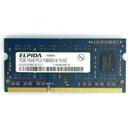 ELPIDA 尔必达 DDR3 1333 2G笔记本内存条2GB PC3-10600S兼容1066