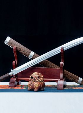 龙泉市刀剑手工锻打高锰钢户撒清