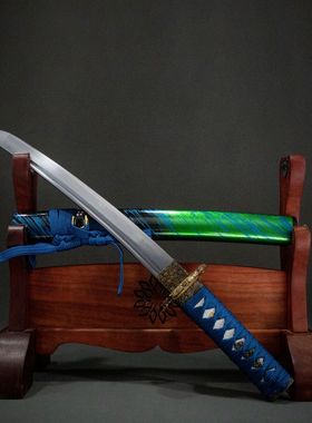 龙泉周匠日本刀东洋胁差短刀