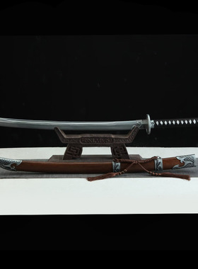 绣春刀剑一体唐横刀花纹钢手工