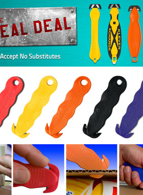 美国Klever Kutter安全开箱刀美工刀薄膜裁切刀包裹缠绕膜安全刀