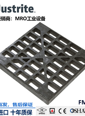 杰斯瑞特Justrite28260EcoPolyBlend格栅进口1桶型聚乙烯平台托盘