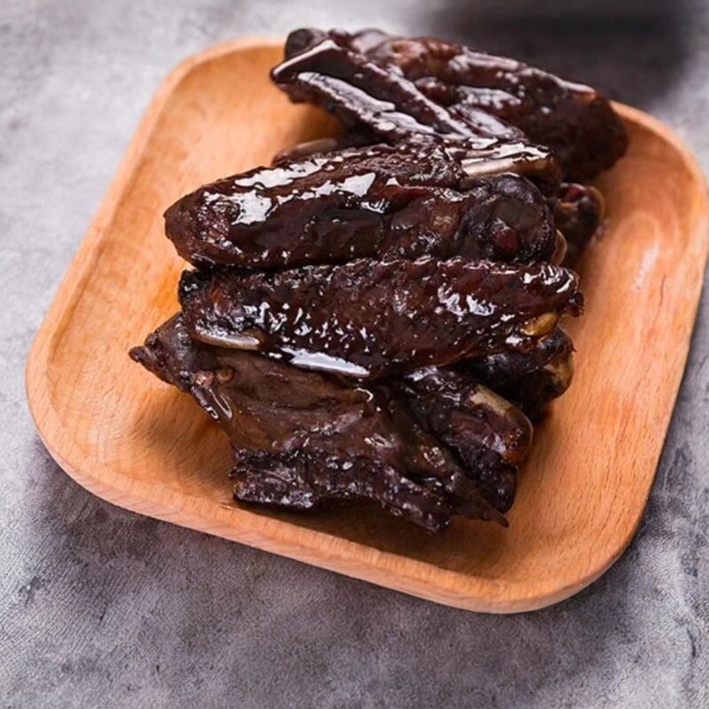 温州特产乡巴佬黑鸡翅温州风味香酥鸡翅开袋即食真空包装熟食零食