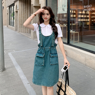 工装 新款 牛仔背带裙2C112 C352 K168 新品 P115 现货首发2024夏季