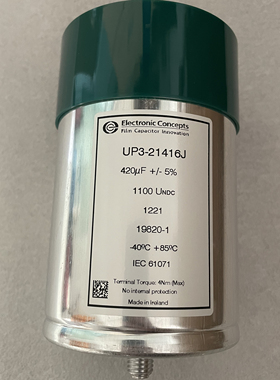 E62.C81-102E40 2800VDC 1700VAC 1UF ELECTRONICON电容全新原装