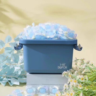 卜纷5D洗衣凝珠多效合一除菌除螨去污家用留香珠洗衣珠12倍清洁力