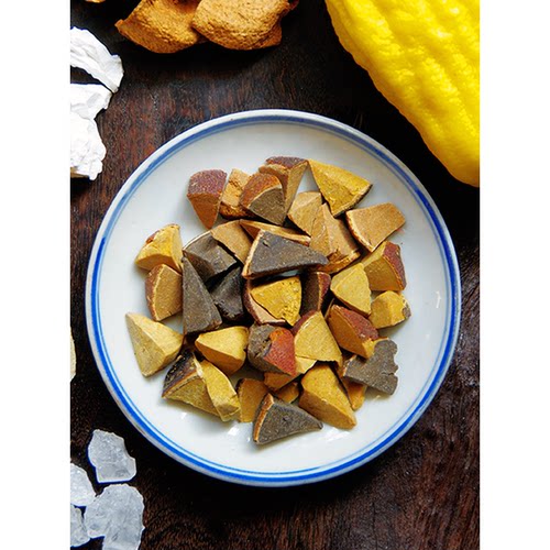 庸食郡经营十二年老版本柚子参八仙果（黑黄双色双味）