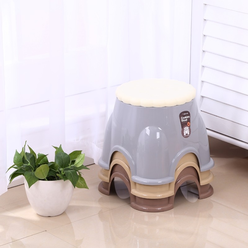 640/639/家用加厚塑料凳子时尚茶几凳板儿童鞋矮凳子成人小凳圆凳