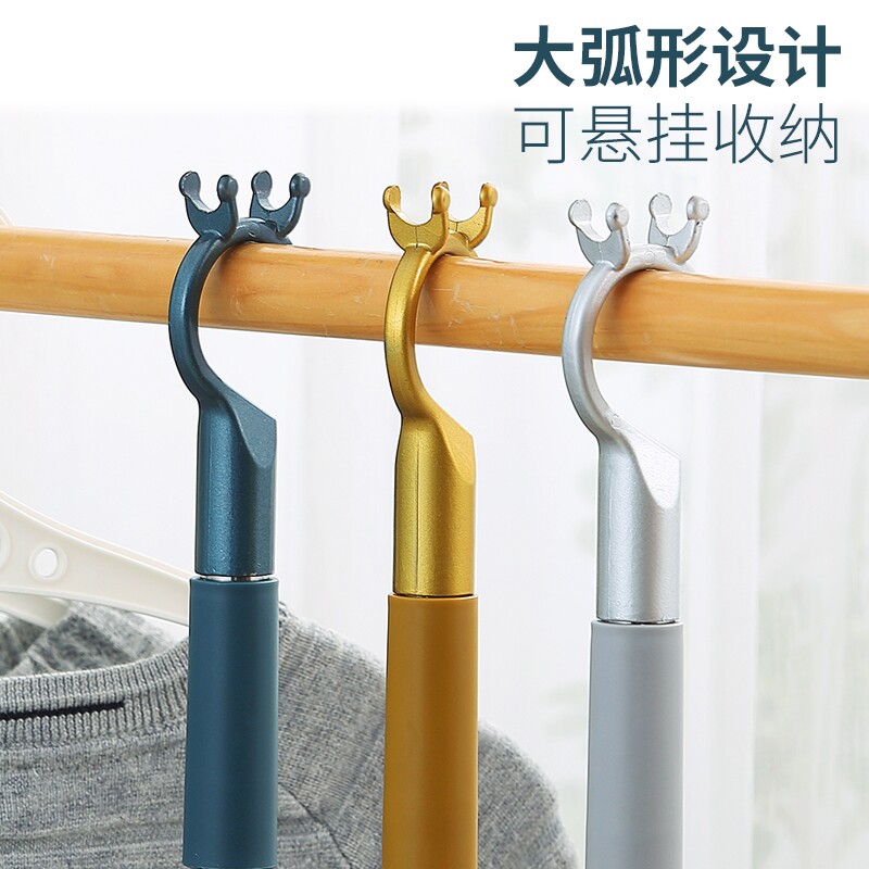 撑衣杆家用取衣服挑叉杆晾撑衣杆衣杆伸缩衣杆加衣叉挂架晒衣杆丫