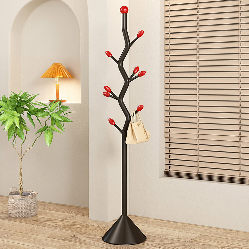 衣帽架奶油风家用卧室挂衣架门厅口衣架鱼骨挂衣服架子落地挂包,收纳整理,小型晾晒架,淘宝优惠券,粉丝福利购,淘宝优惠卷