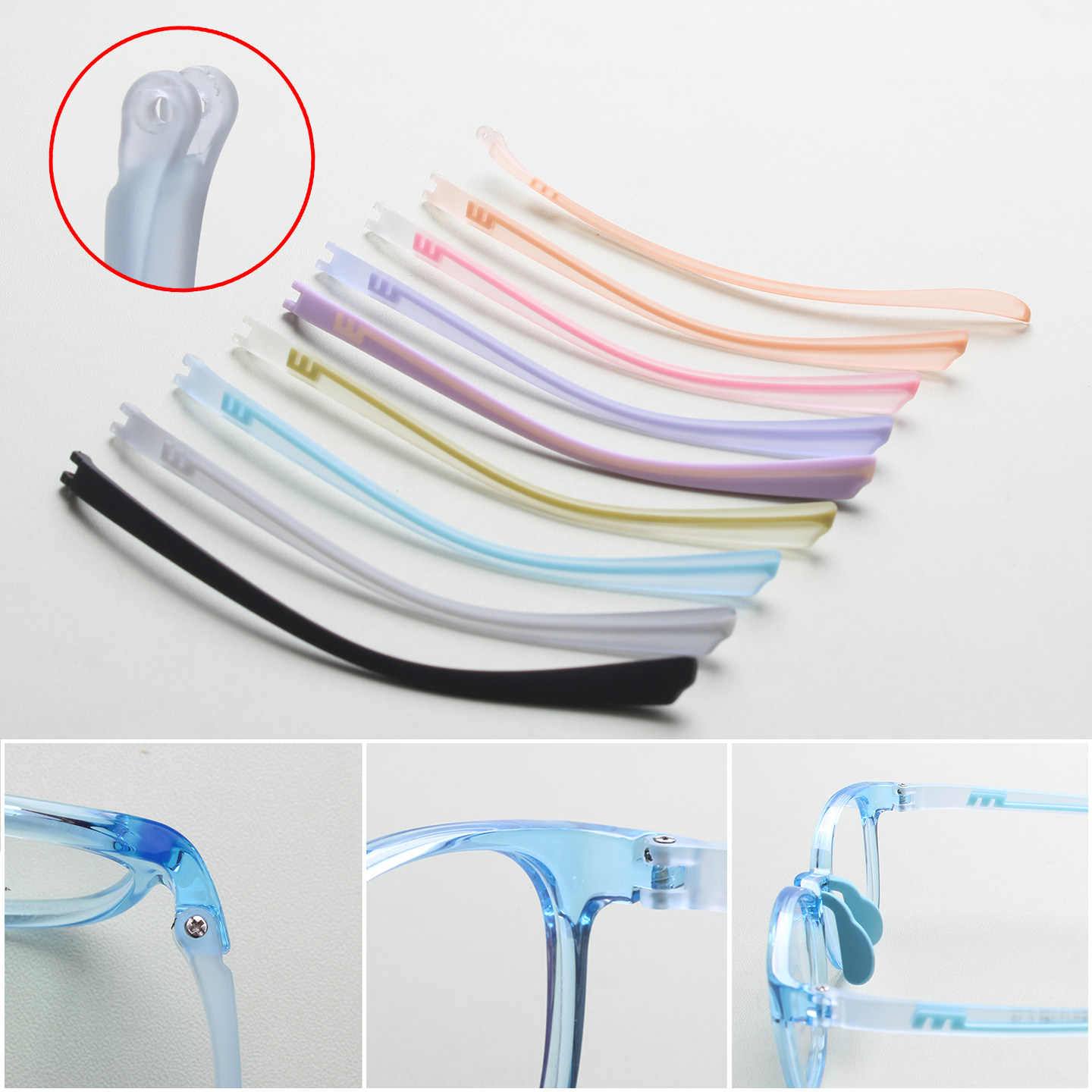 双凸牙眼镜腿2.5mm 学生近视眼镜脚支架,ZIPPO/瑞士军刀/眼镜,眼镜防滑耳套,淘宝优惠券,粉丝福利购,淘宝优惠卷