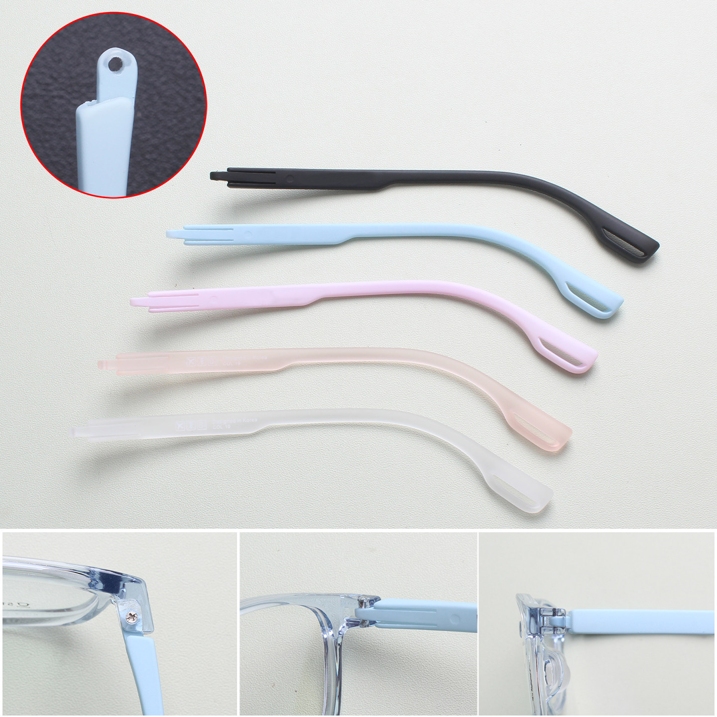 学生近视眼镜腿 TR眼镜脚塑料单直牙2.6眼睛脚支架防滑通常用一对,ZIPPO/瑞士军刀/眼镜,眼镜防滑耳套,淘宝优惠券,粉丝福利购,淘宝优惠卷