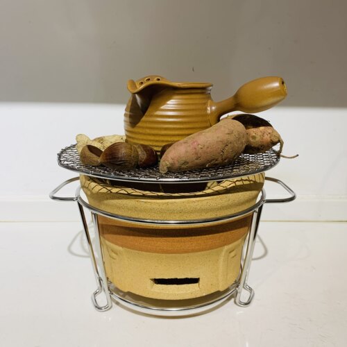 围炉煮茶碳炉碳火烧水
